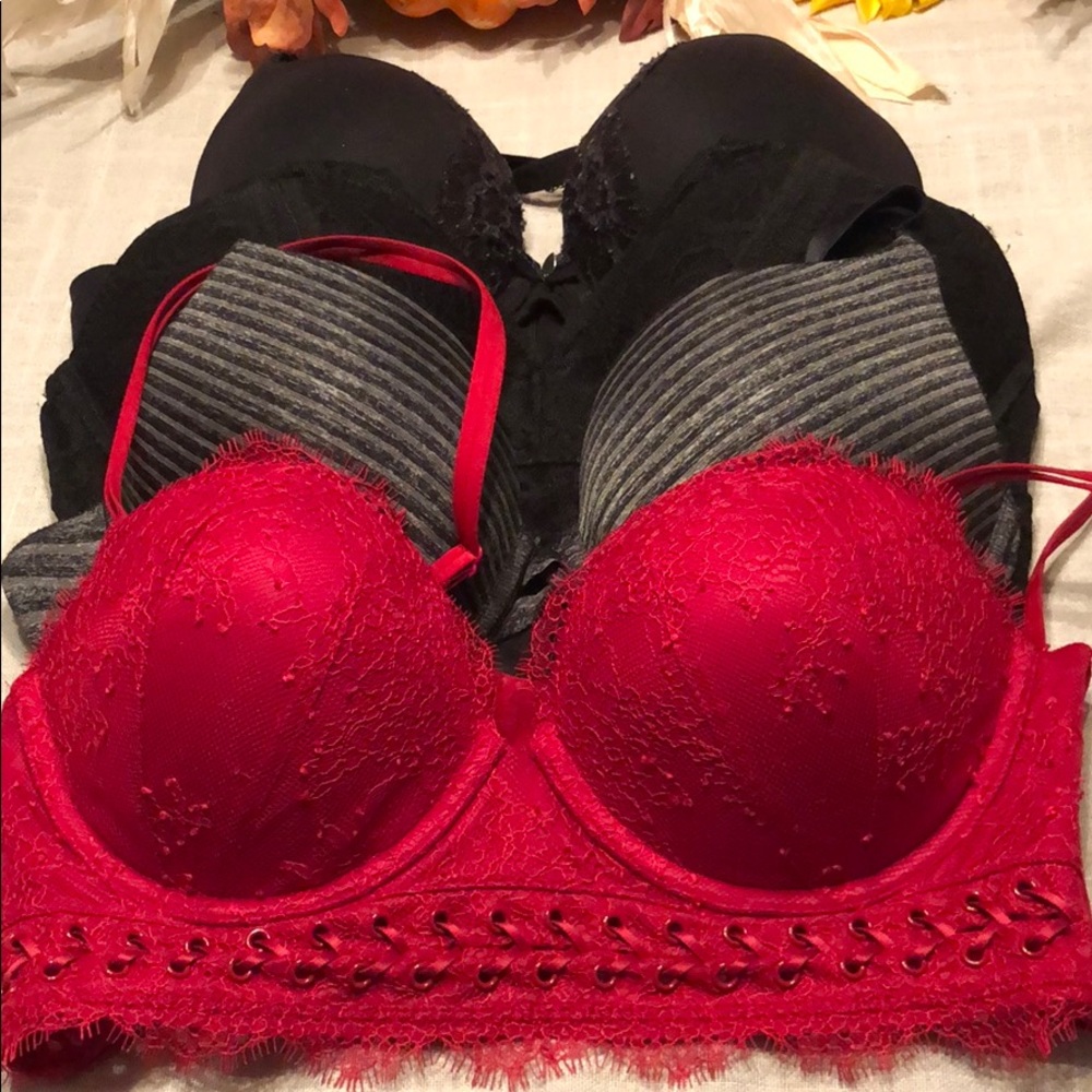 4 victoria secret bras